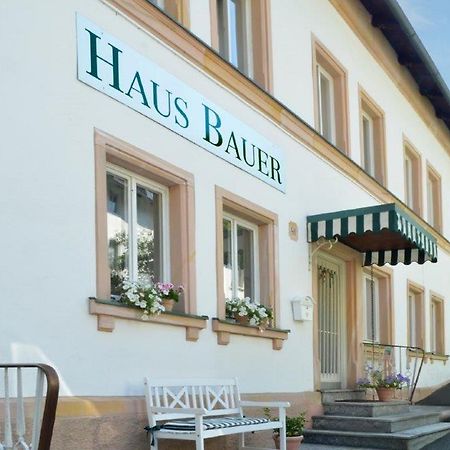 Hotel Haus Bauer Bad Berneck im Fichtelgebirge Exteriér fotografie