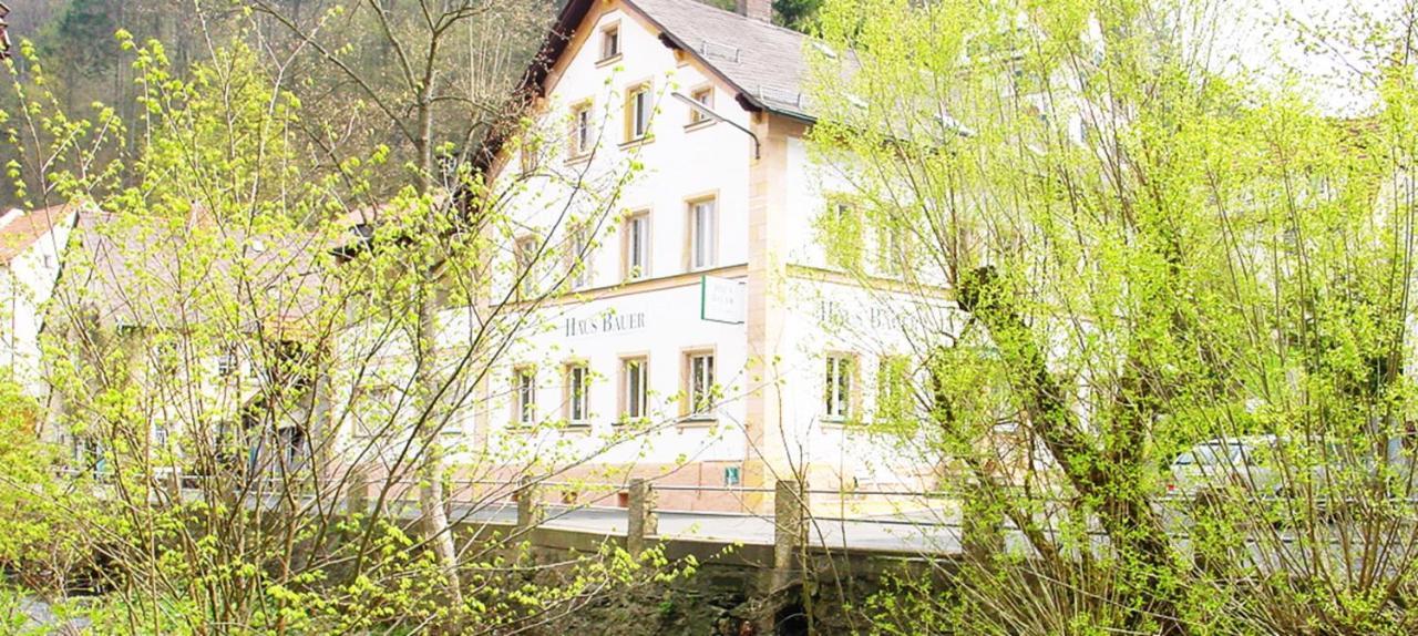 Hotel Haus Bauer Bad Berneck im Fichtelgebirge Exteriér fotografie